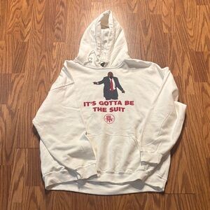 Indiana Hoosiers Barstool Gildan White Graphic Hoodie